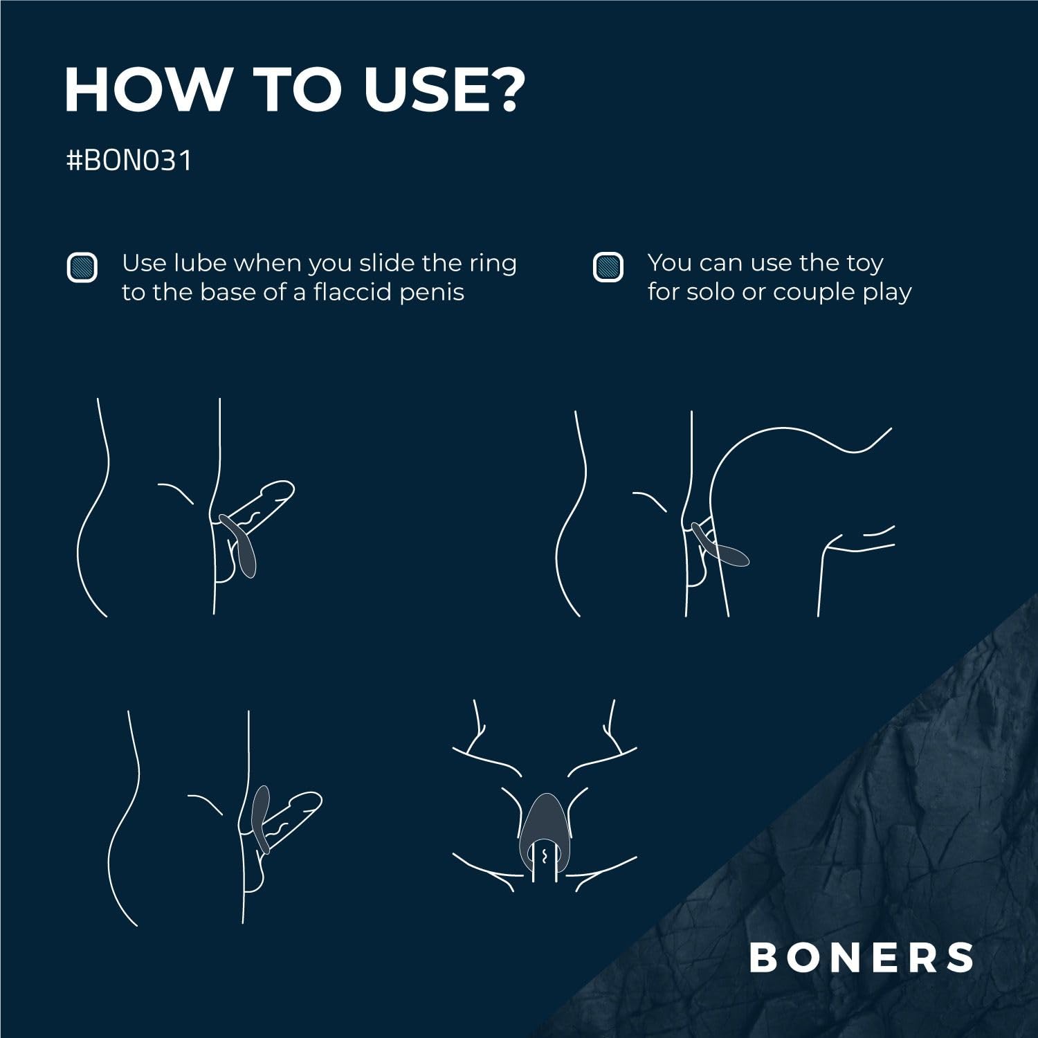 Cock Ring vibrant - Boners