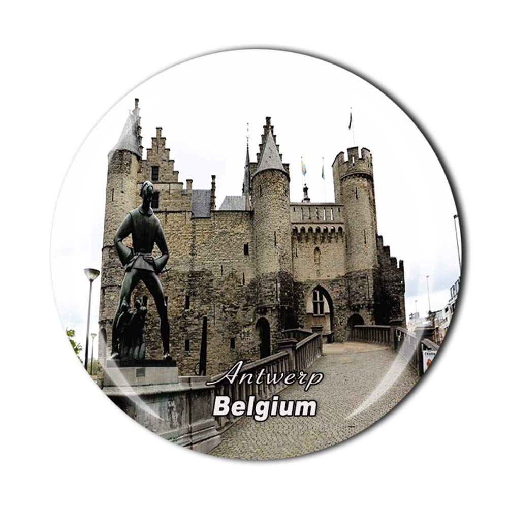 Antwerpen België Koelkast Magneet Reizen Souvenir Gift Thuis Keuken Koelkast Decoratie Magnetische Sticker Crystal Magneet Collectie