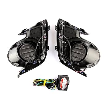 Amazon.com: VGOCMDUB LED DRL Daytime Running Light Front Fog