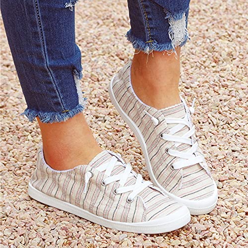 Canvas schoenen sneakers platte schoenen vrouwen casual schoenen zomer herfst dames gymschoenen wandelschoenen… - Image 2