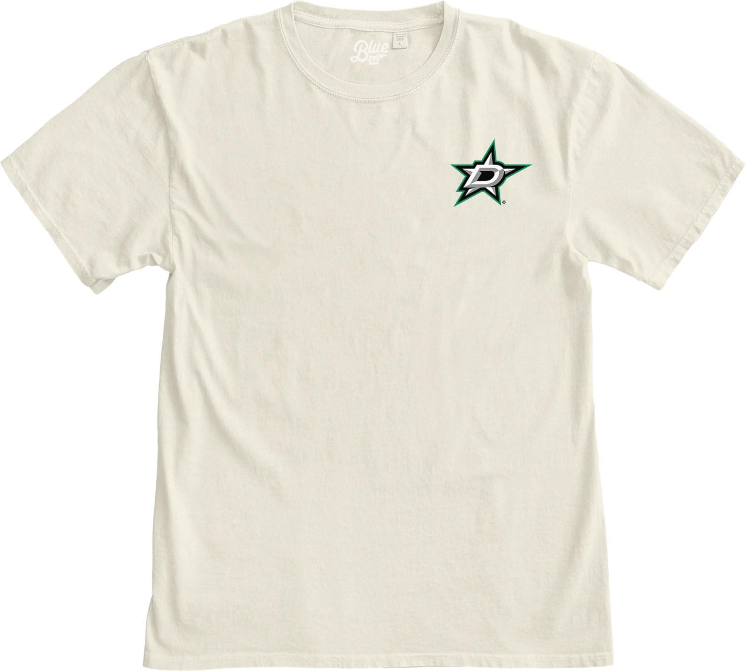 Blue 84 NHL Officially Licensed T-Shirt Ringspun Front/Back Fury Ivory