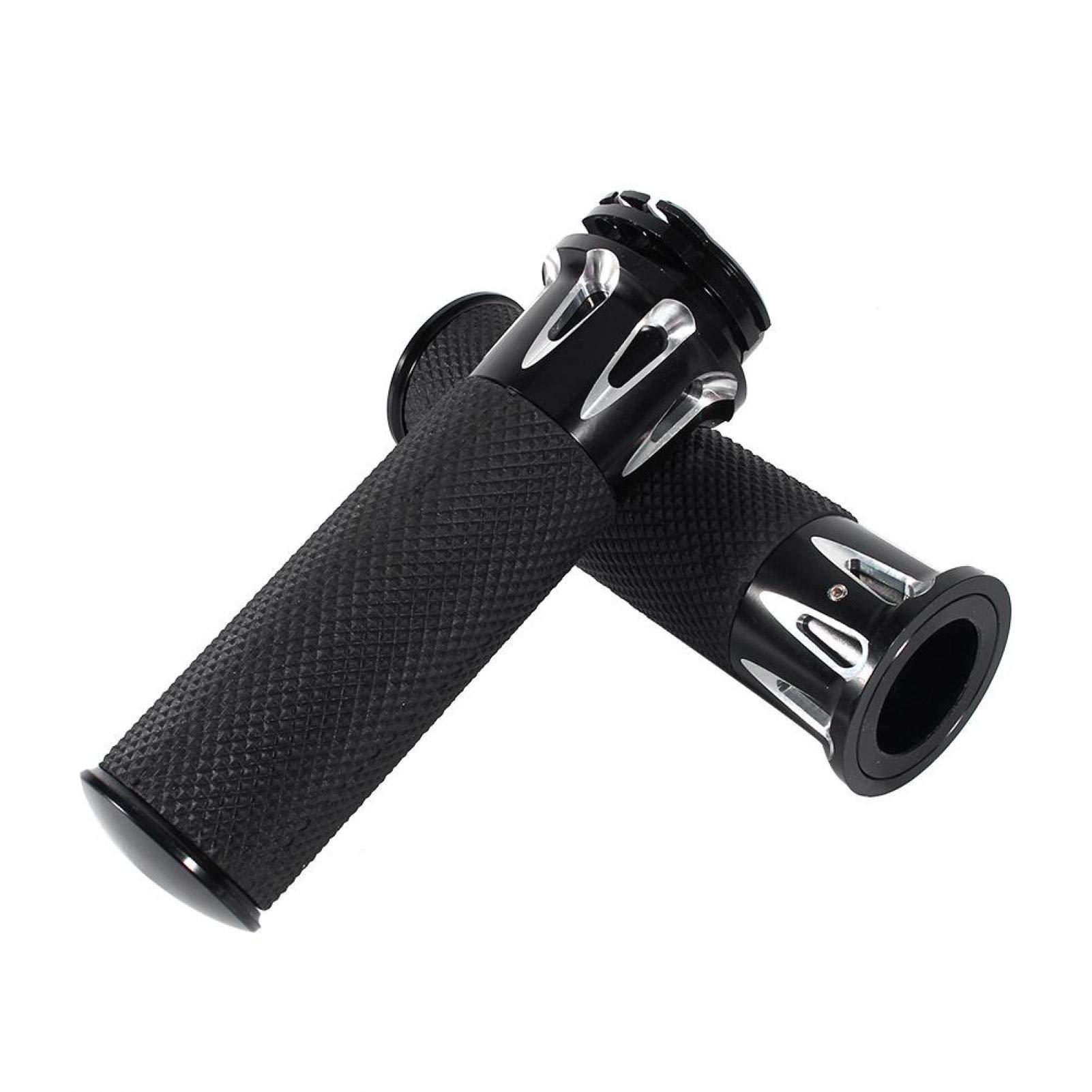 Yctze Puños Manillar CNC 1" 25mm para Harley Davidson Sportster XL883 XL1200 48 2004-2015 - Moto Custom