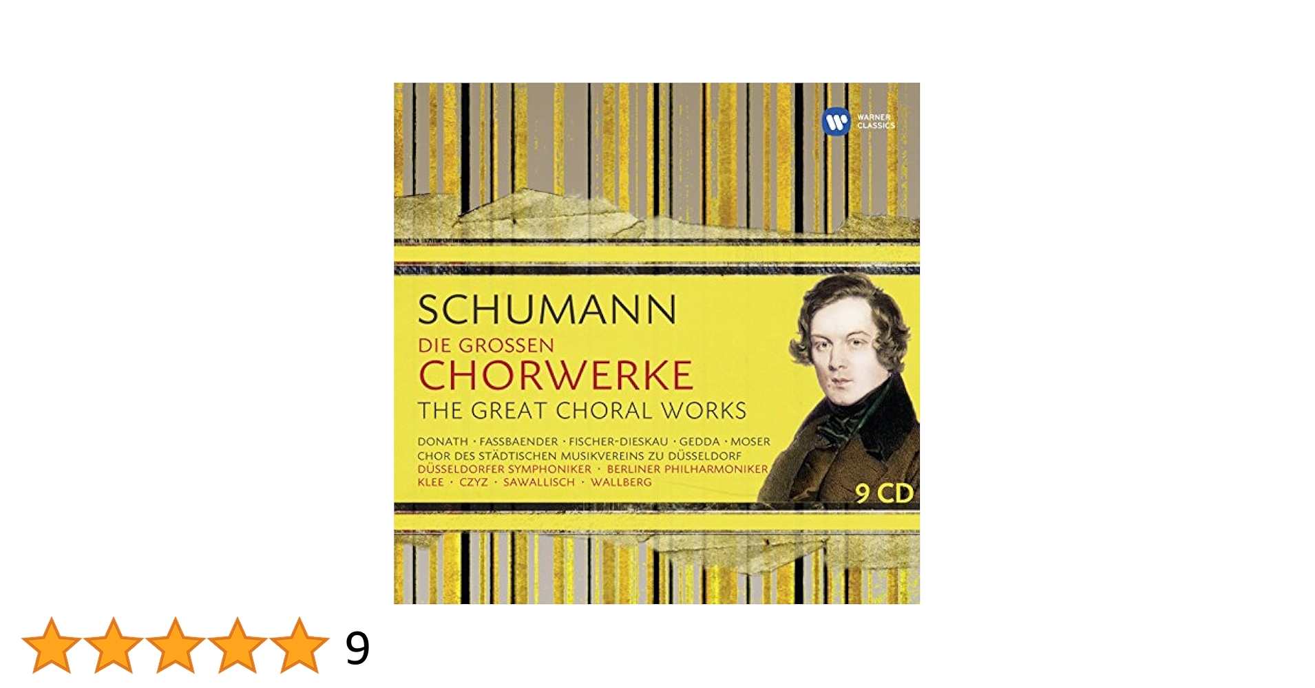 【中古CD】Great Choral Works =box=／Schumann, R. 中古CD】Great Choral Works =box=／Schumann, R. Schumann