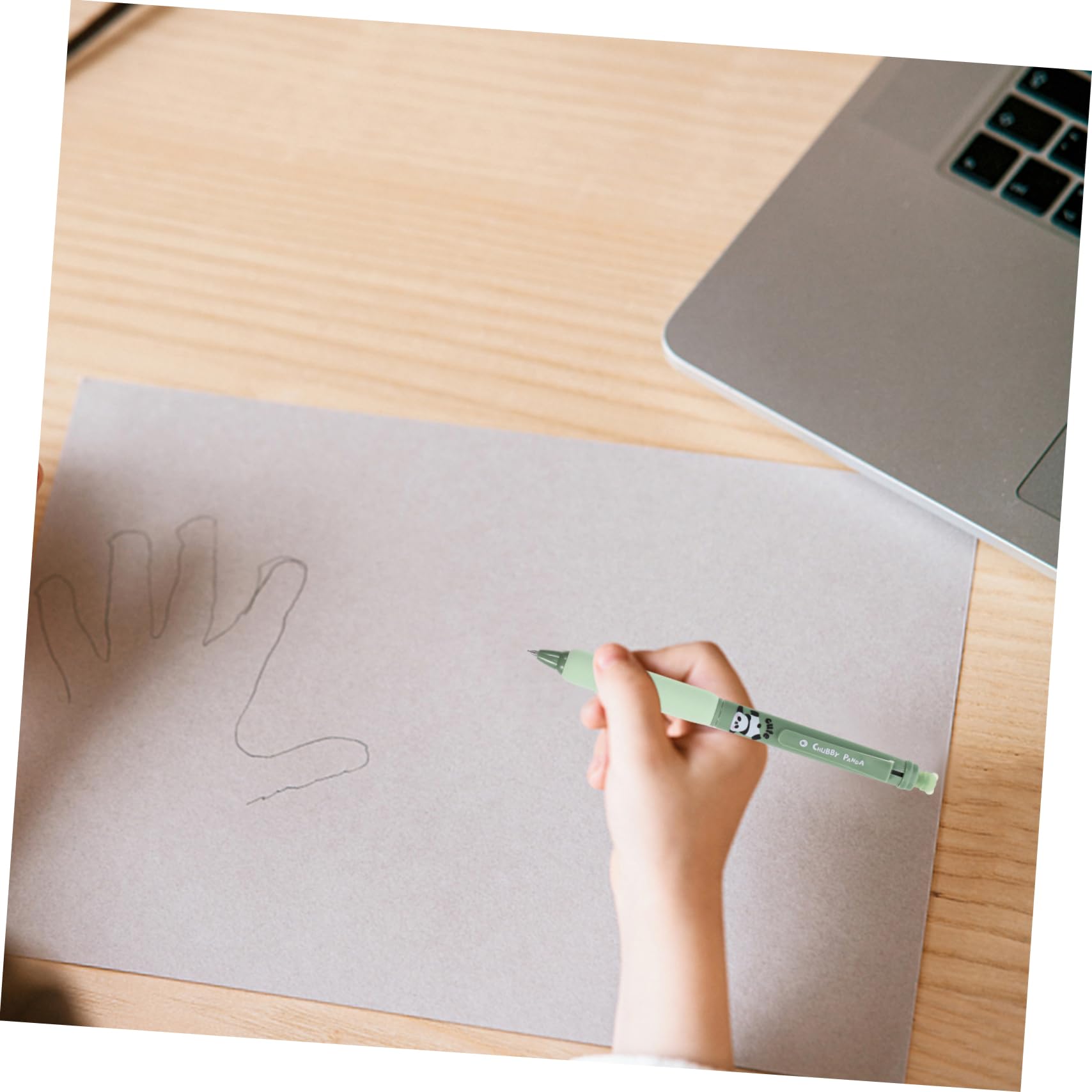 DOITOOL 4 ensembles Stylos À Encre Gel Effaçables Pour L'École Le Bureau Les Adolescents Les Étudiants Petits Et Colorés Vert Clair 4 pièces * 4