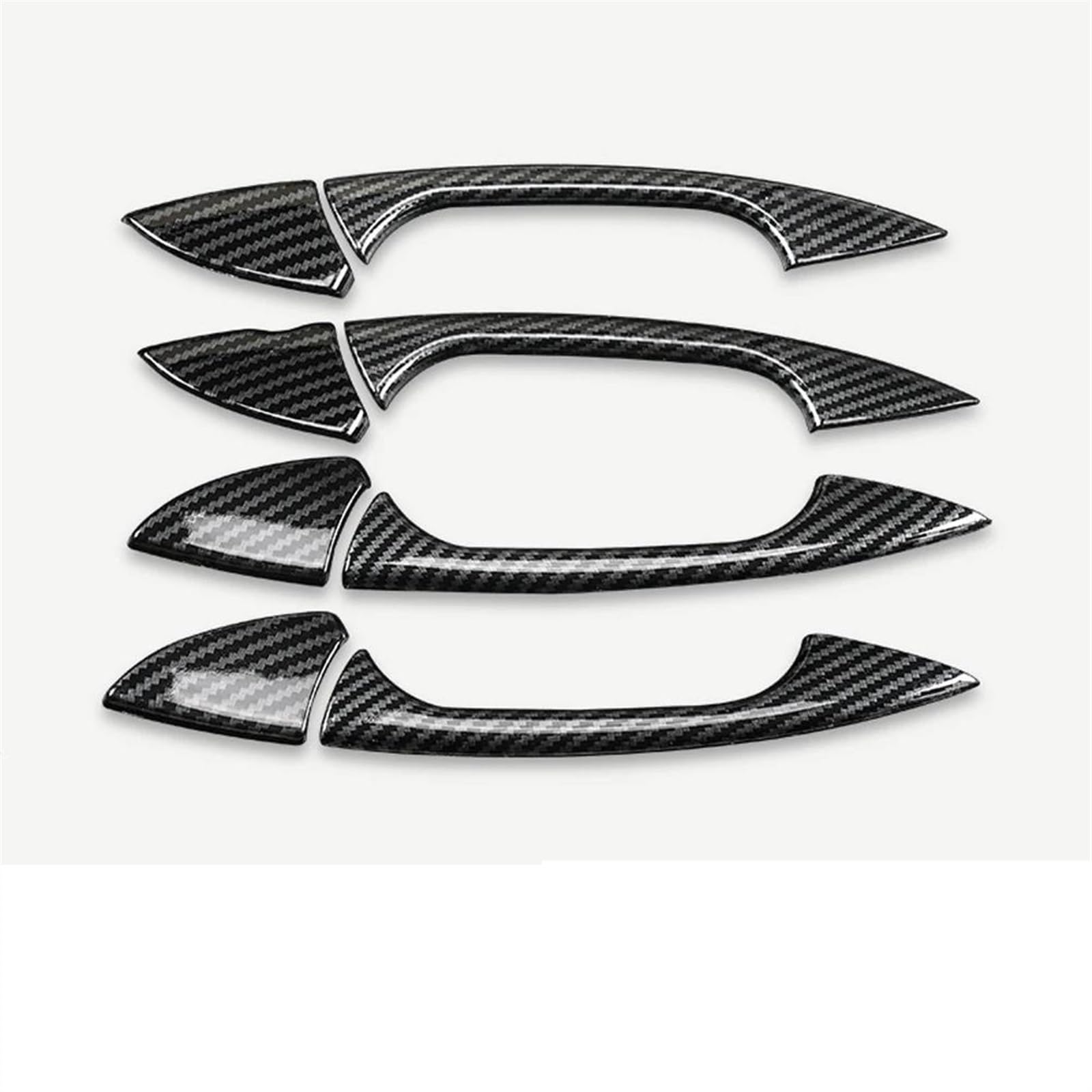 Csspdm H Car Door Andle Exterio Trim Cover Decoration Accessories For Benz A Cla Gla Class W176 C117 For Coupe W117 X156 13-19(H)