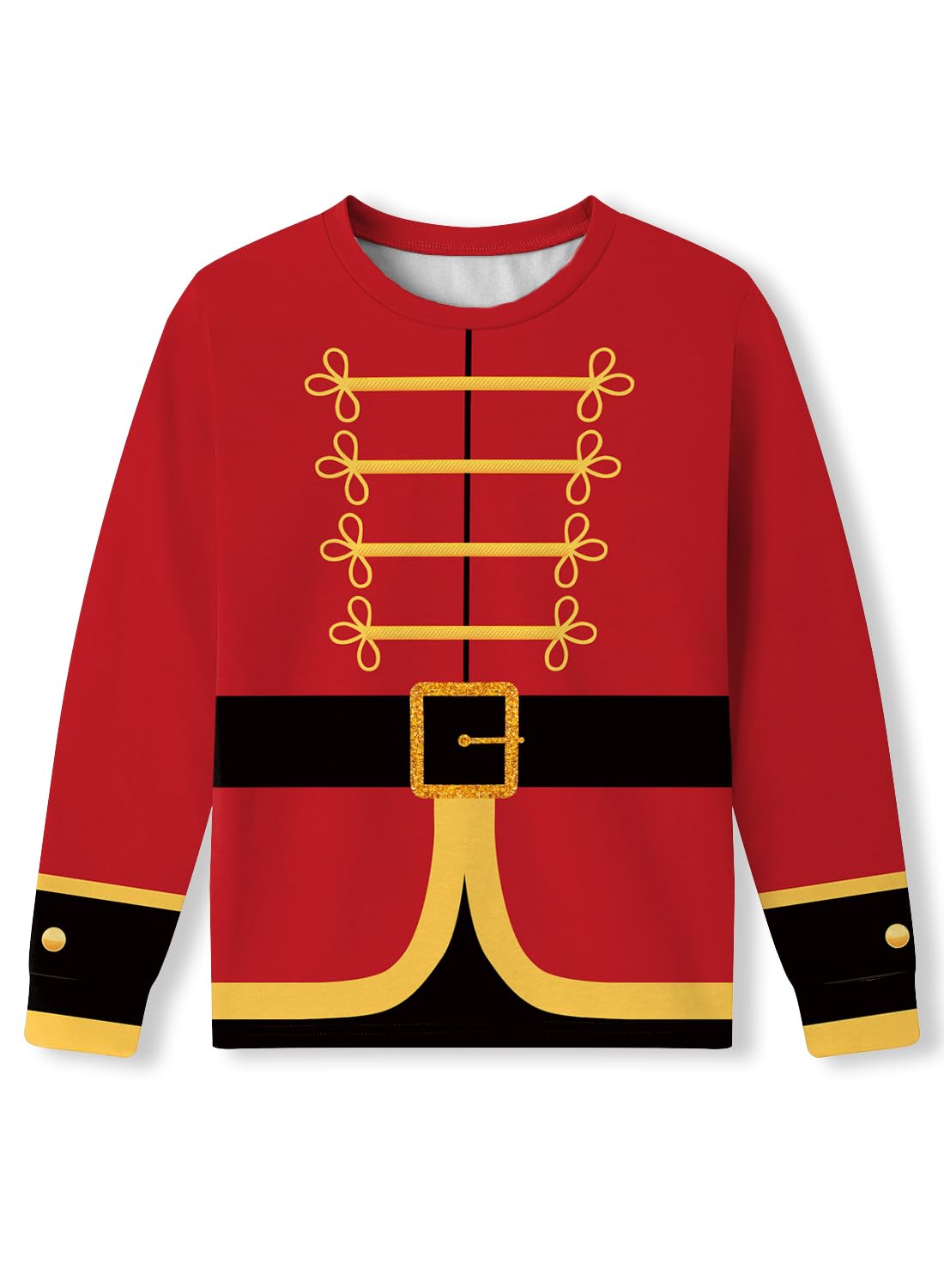 Unisex Kid's Ugly Christmas Top Funny Graphic Long Sleeve Shirt 4-14 Years
