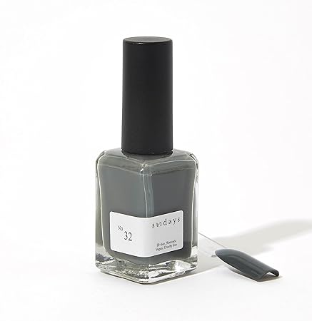 Amazon Sundays サンデイズ ネイルポリッシュカラー No 32 ダークオリーブグレー Sundays サンデイズ リムーバー 通販