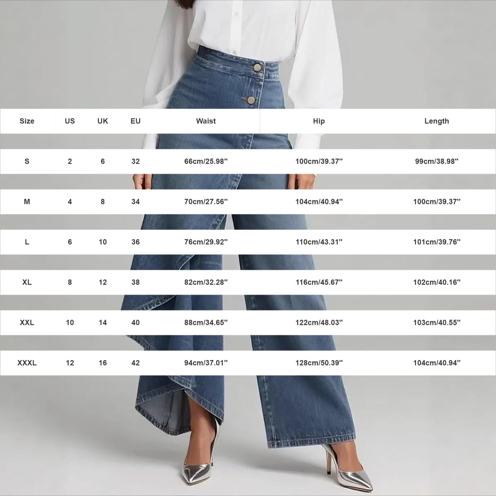 Jeans Donna Vita Alta Curvy Jeans Elasticizzati Leggeri Gamba Larga Pantaloni Denim Baggy Curvy Casual Wide Leg Pantaloni Vita Alta Larghi Tempo Libero con Tasche Pantalone Moda Y2k Push Up