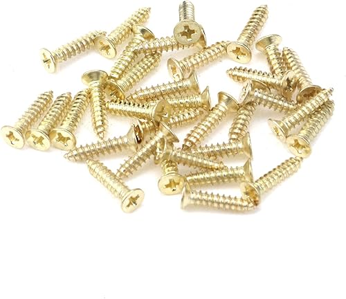 Miniatura 4 de Antrader Cierre de hebilla de acero inoxidable para cajas de herramientas de caja de madera, dorado, paquete de 6 (1.260 in de longitud)