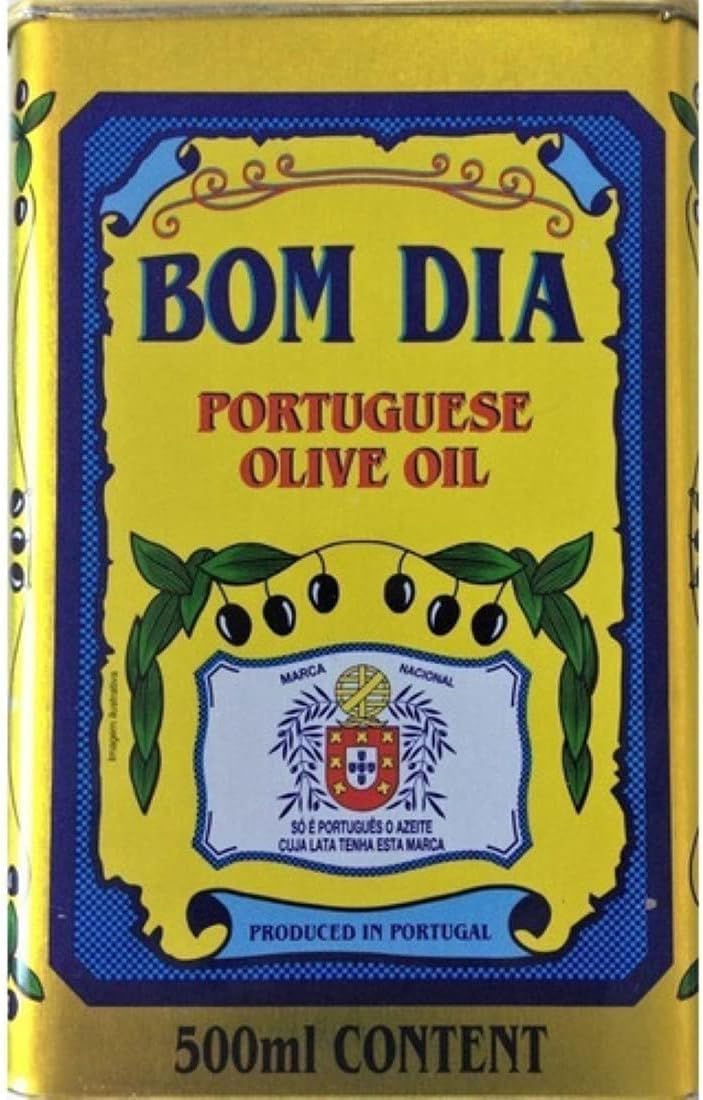 Bom Dia Olive Oil Azeite Oliva Portugues Can 500Ml Acidez Maxima: 1,0%.