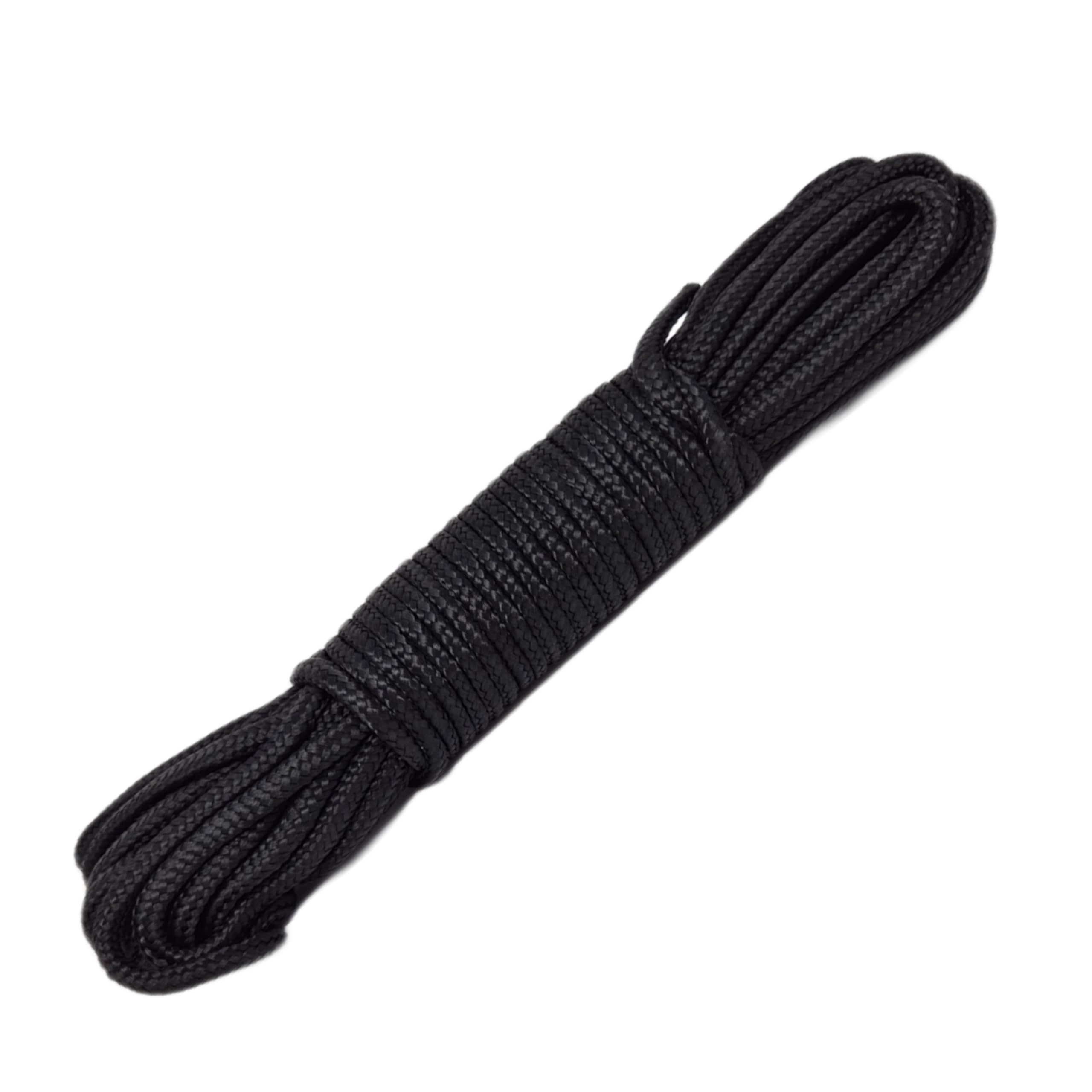 Esw Leisure Multicolor Guyline Rope For Tents Awning Camping Strong Lightweight Paracord Guy Ropes Guy Lines Fishing Outdoor Umbrella Bivvy Caravan Gazebo Tarp Windbreak Cord Line (Black, 10 Metres)