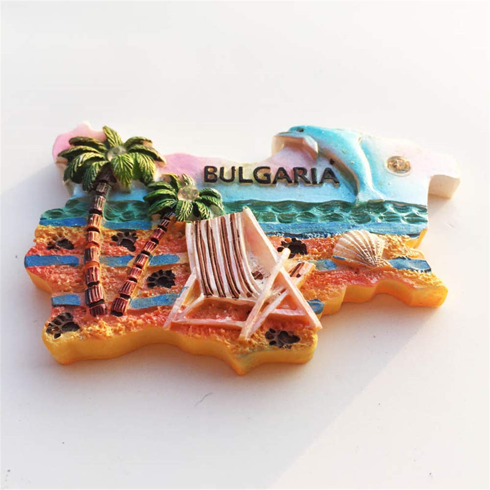 3D Bulgarije Koelkast Magneet Souvenir Gift Collectie Huis Keuken Decoratie Magnetische Sticker,Bulgarije Koelkast Magneet