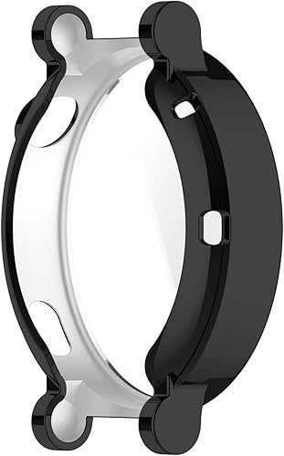 Miniatura 4 de TenCloud Paquete de 3 protectores de pantalla compatibles con Huawei Watch GT4 (no el GT4 de 1.811 in), funda protectora completa de TPU suave