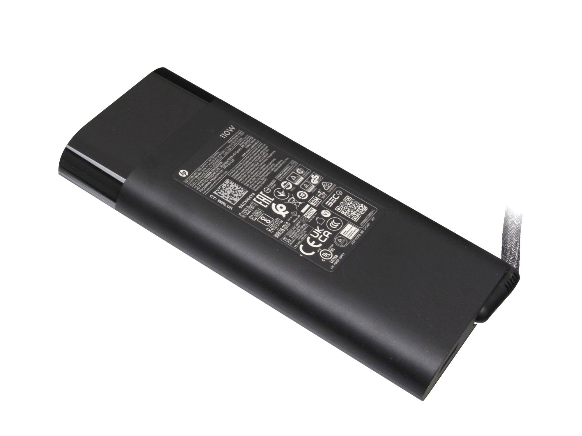 HP N58479-001 USB-C AC Adapter 110 Watt Rounded (incl. USB-A 