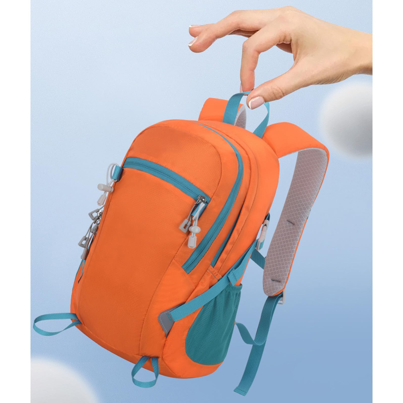 Zaino per zaini da esterno in nylon capacità, Gray