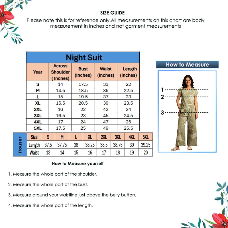 Image of Yash Gallery Women's Cotton Straight Geomatrical Printed Night Suit for Women
