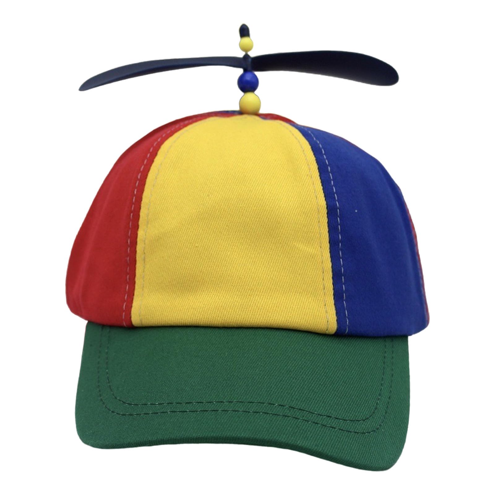 Fcnjsao Colorful Propeller Hat Adjustable Kids Hat Carnivals Costume Children Hat for Parties Festivals