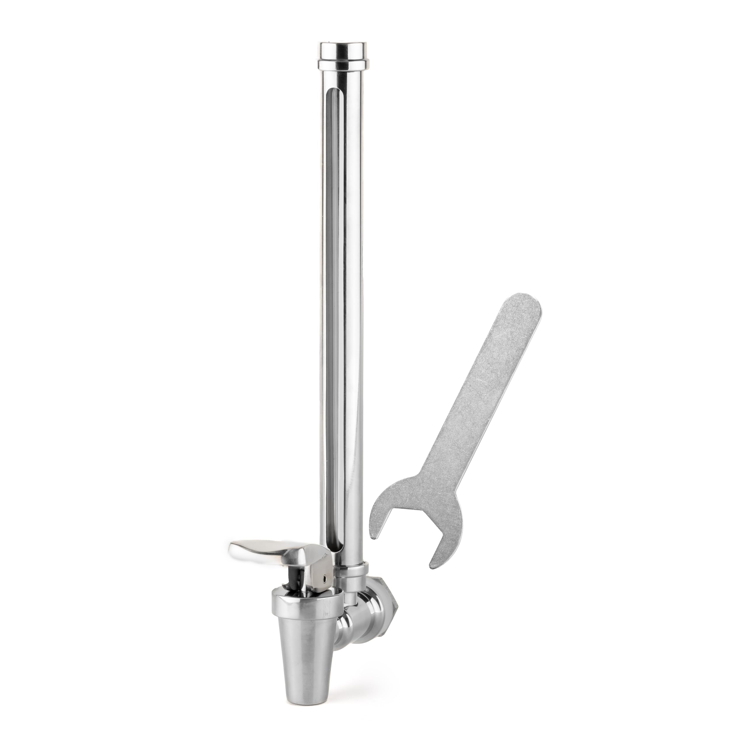 British Berkefeld Robinet À Bec En Acier Inoxydable Avec Jauge De Niveau D'eau Compatible 6-12 Litres