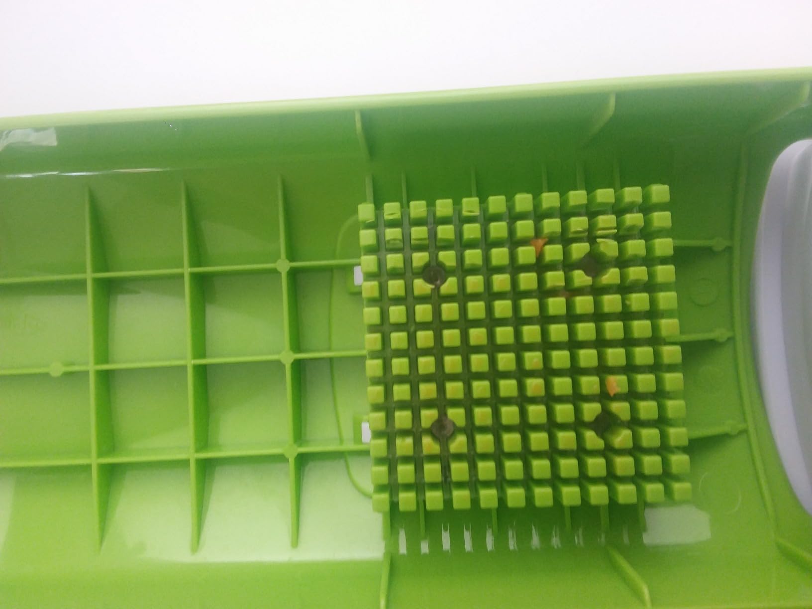 Genius Nicer Dicer Smart - Coupe-légumes 10 Pièces - Dés, Bâtonnets, Tranches - Lames Inox - Sans électricité