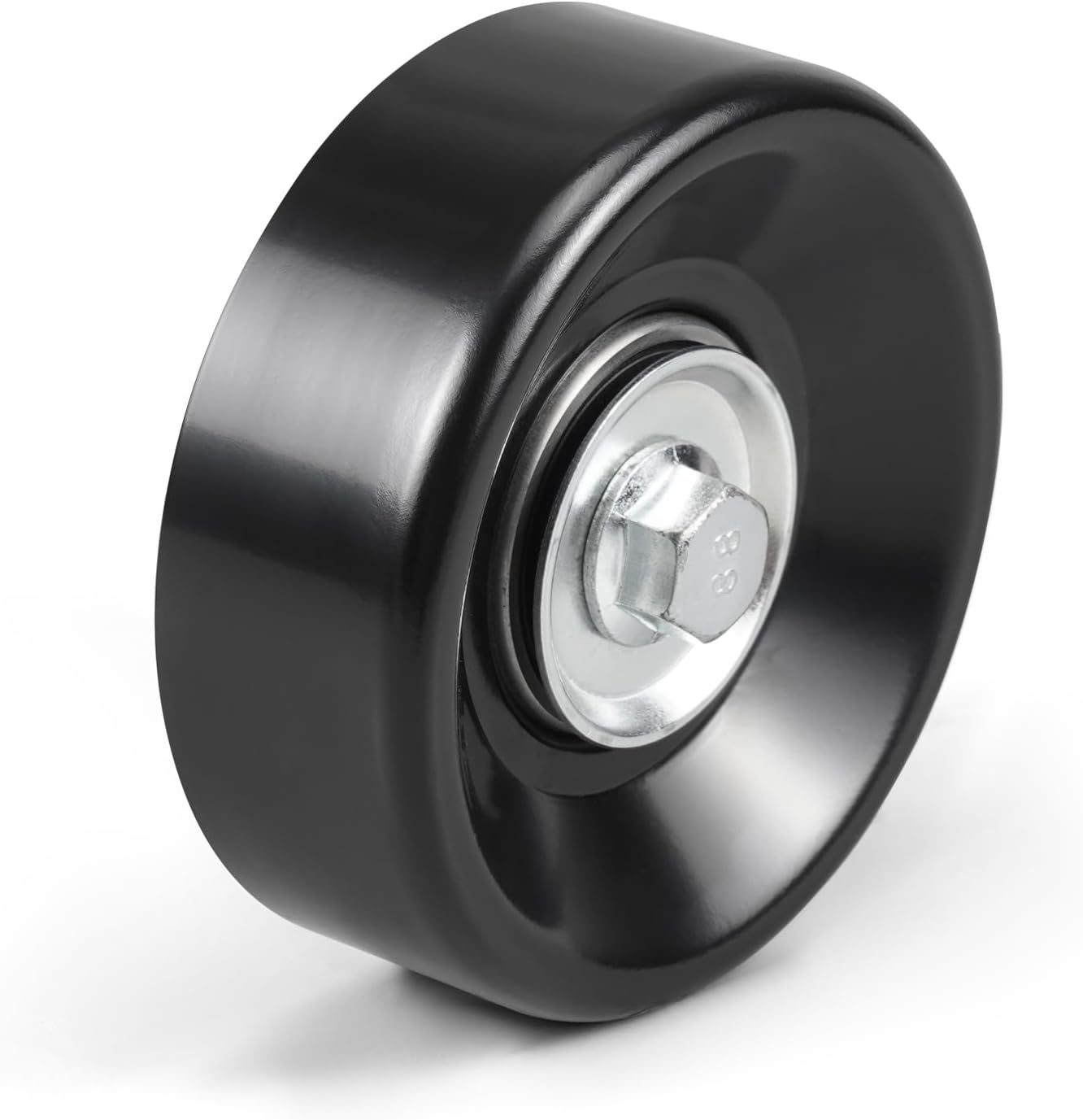 Bevinsee Drive Belt Idler Pulley 12669569 Compatible with Chevrolet LS1 LS2 LS3 LS6 LS7 4.8 5.3 6.0 6.2L Truck & SUV Engines Compatible with GM Idler Pulley