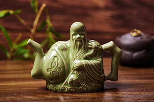 Miniatura 2 de Tetera Assassins, hecha a mano en China, maceta de dos corazones, maceta de pato mandarina, maceta de reflujo de adorno de estante Bogu