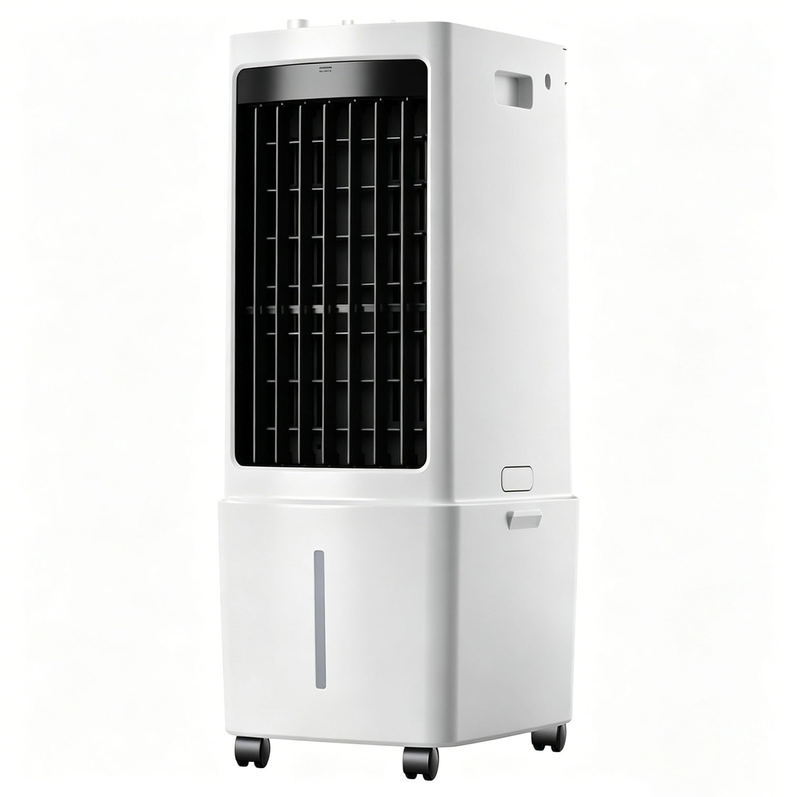 MESOVFCA Portable Air Conditioner, 12l Evaporative Air Cooler With Humidifier & Cooling Fan, 3 Modes 3 Speeds, 7.5h Timer, Remote Control, Quiet Mobile Ac Unit For Home Office Bedroom One Color 12L