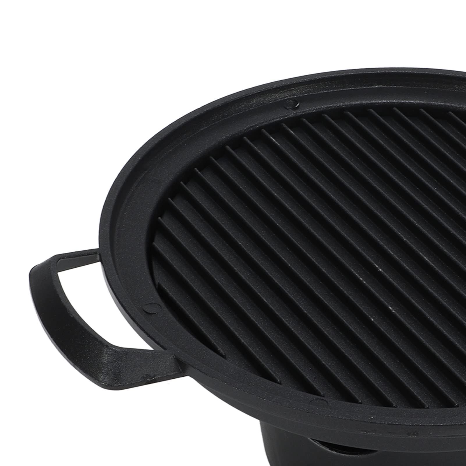 Grill Hibachi Portable en Aluminium, Poêle Antiadhésive, Pique-nique en Plein Air, Camping
