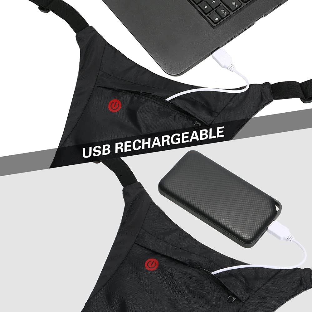 Maclean MCE420 Gilet de sécurité avec indicateurs LED Sac à Dos avec indicateurs de Direction réglables Télécommande Running Cycling USB Gilet de Cyclisme Rechargeable Taille Universelle