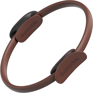 BetterMe Toning Pilates Ring Magic Circle Pilates Ring for Strength & Flexibility 15 Inch Fitness Ring for Home Pilates & Yoga Workouts