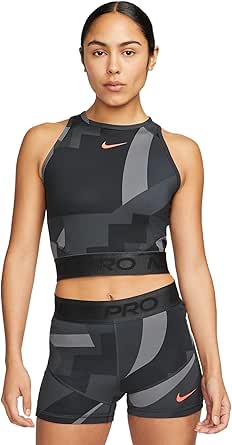 NIKE(ナイキ) Pro Dri-FIT レディース クロップドトレーニングタンクトップ