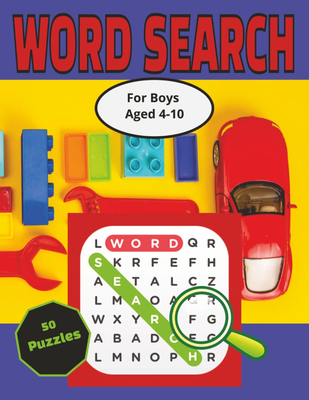 Word Search: Book for Boys