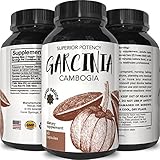 Purest Garcinia Cambogia Extract with 95% HCA – Highest Grade & Quality – Fat Burner & Carb Blocker – Potent Weight Loss Supplement for Men & Women – 60 Capsules – USA Made by Nexus Nature