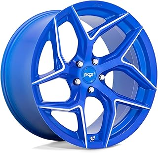 M268 20X9 5X112 BLUE-MILL 27MM Custom Wheel