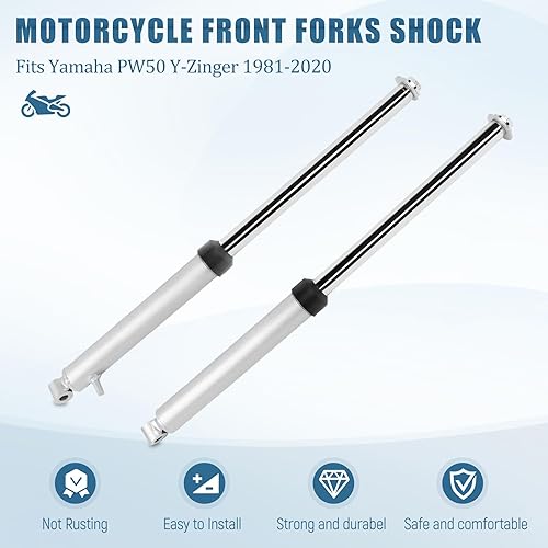 Miniatura 6 de Wai Danie Motocicletas Horquillas delanteras Amortiguador de Suspensión Compatible con Yamaha PW50 PY50 PEEWEE 50cc PW PY 50 Niños Bike Pit Dirt Bike