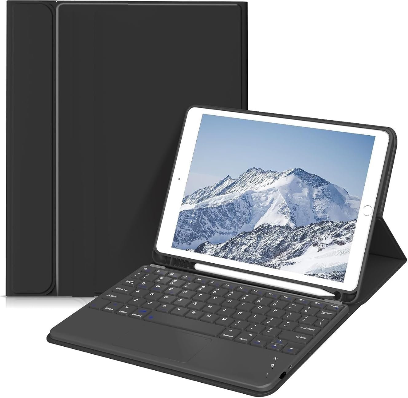 typecase Keyboard Case for OnePlus Pad Go (11.35 inch only) with TOUCHPAD, Slim Lightweight Stand Cover,Magnetically Detachable Wireless Bluetooth Keyboard for Oneplus Pad Go 11.35 Inch only