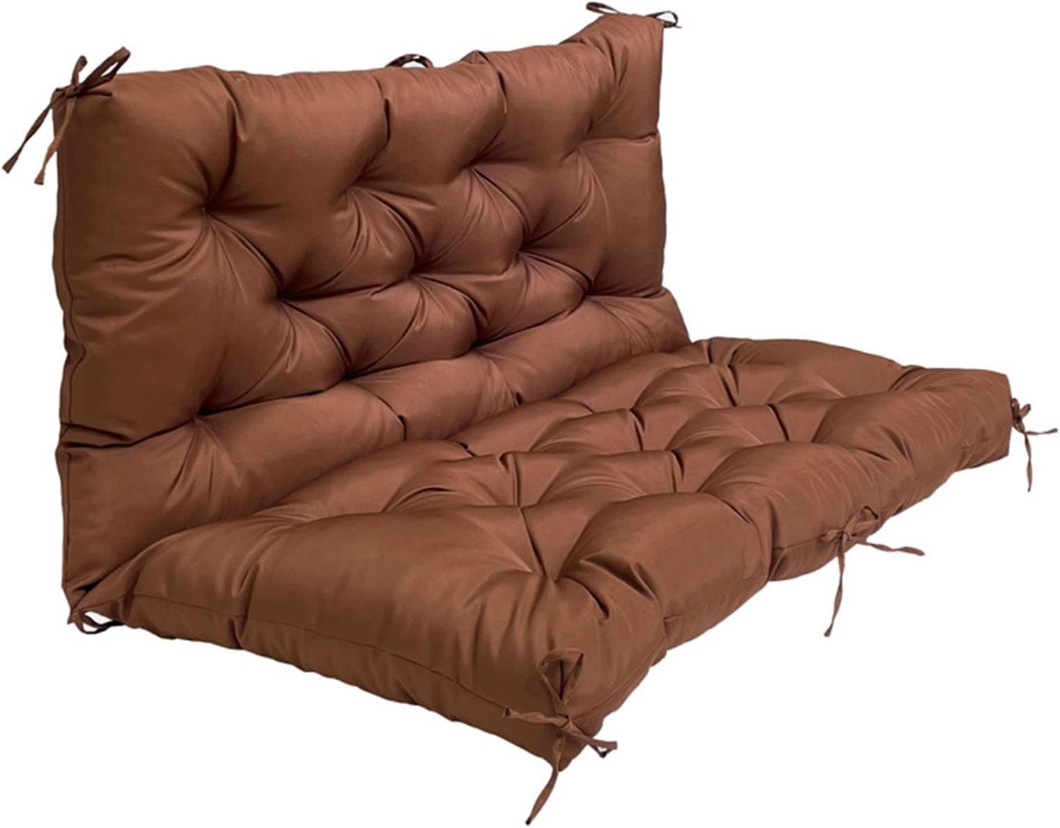 Outdoor Soft Cushion for Bench, Swing Replacement Cushions 2 or 3 Seater Waterproof Bench Bench Pads Loveseat Cushion Patio Seat Cushions Garden Terrace Porch Outdoor Furniture Cushion