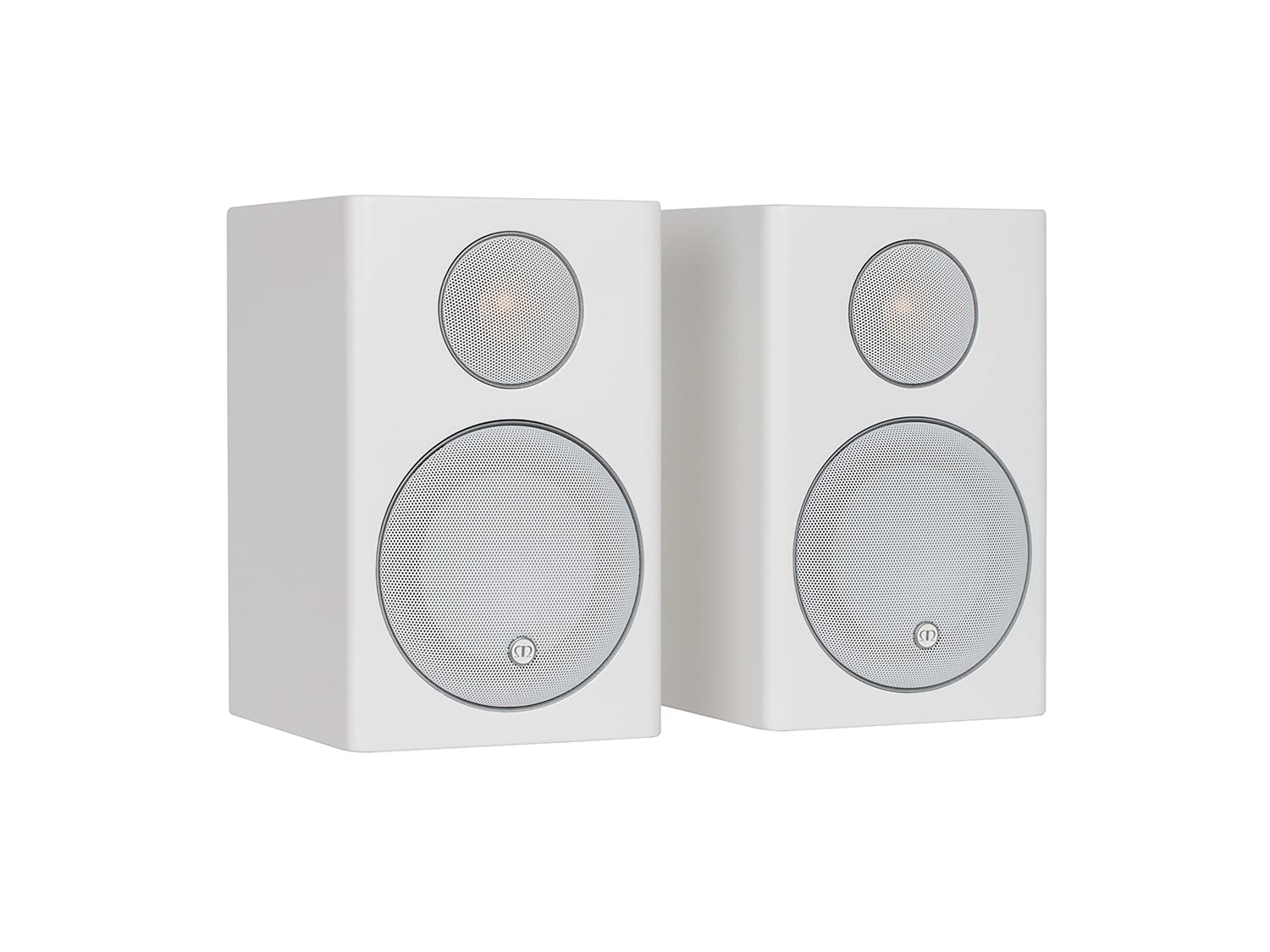 Monitor Audio Radius 90 - Altoparlanti per libreria, colore: Bianco satinato (coppia)