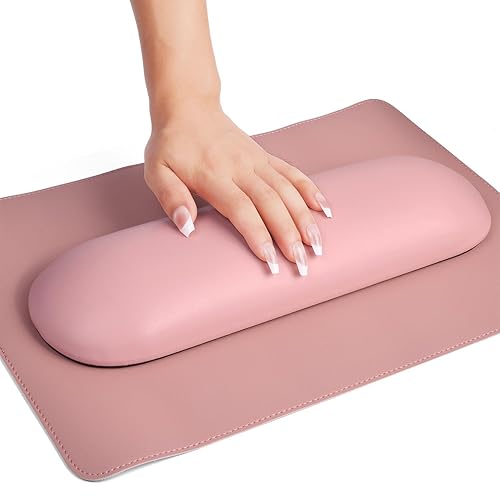 Miniatura 1 de MERTERFLY Almohada y alfombrilla para reposabrazos, de lujo, para sala de belleza, para manicura, para manicurista de manicura, para manicurista de