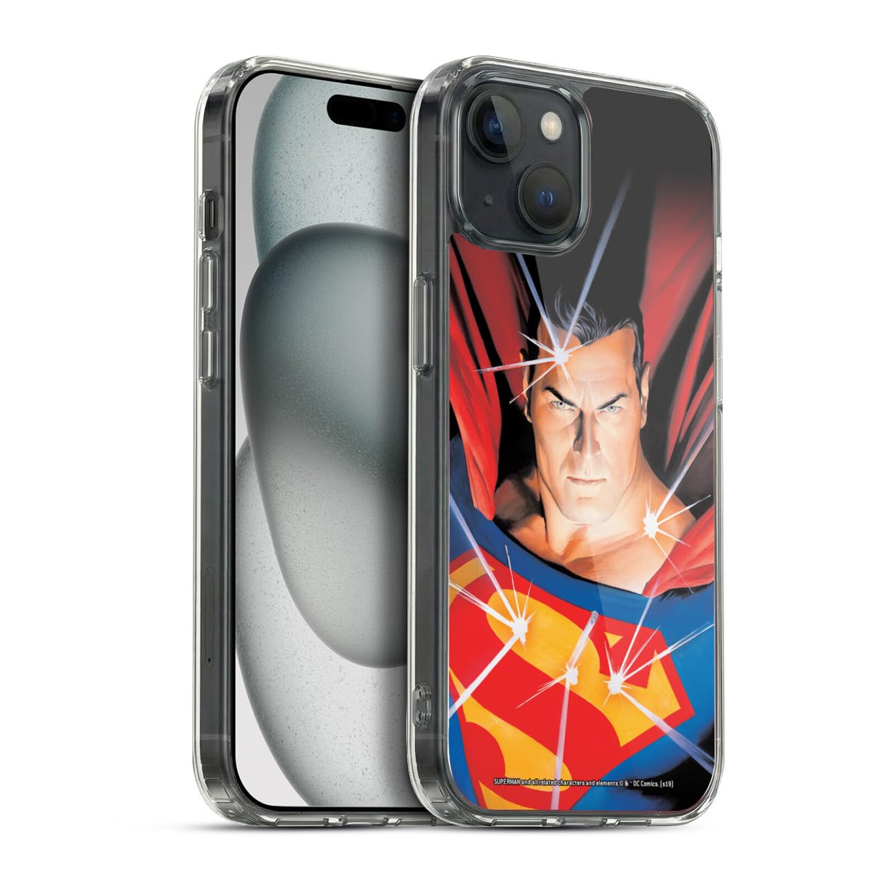 Carcasa Gel Superman DC Comics Impresión Alta Definición iPhone 15 Plus 7