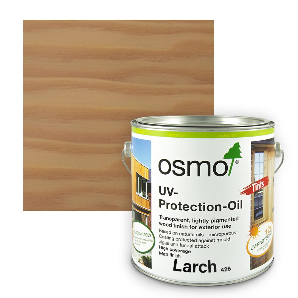 Osmo Larch, 426 Uv Protection Oil Extra, Matt Tints (, 750 Ml)