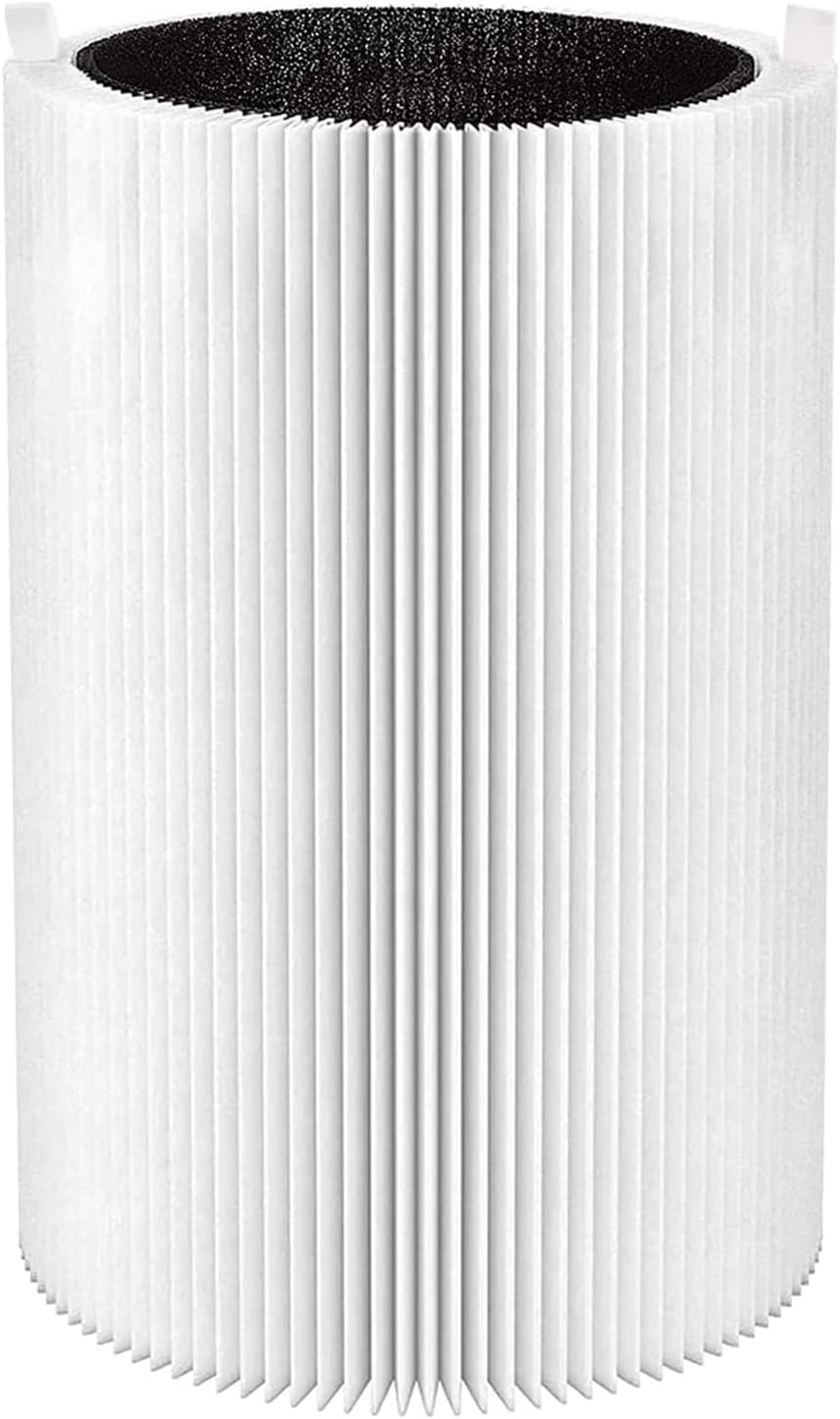 Replacement Filter for Blueair Blue Pure 411 & Blueair 3210 Air Purifier, Easy to Install, True HEPA & Activated Carbon Air Filter