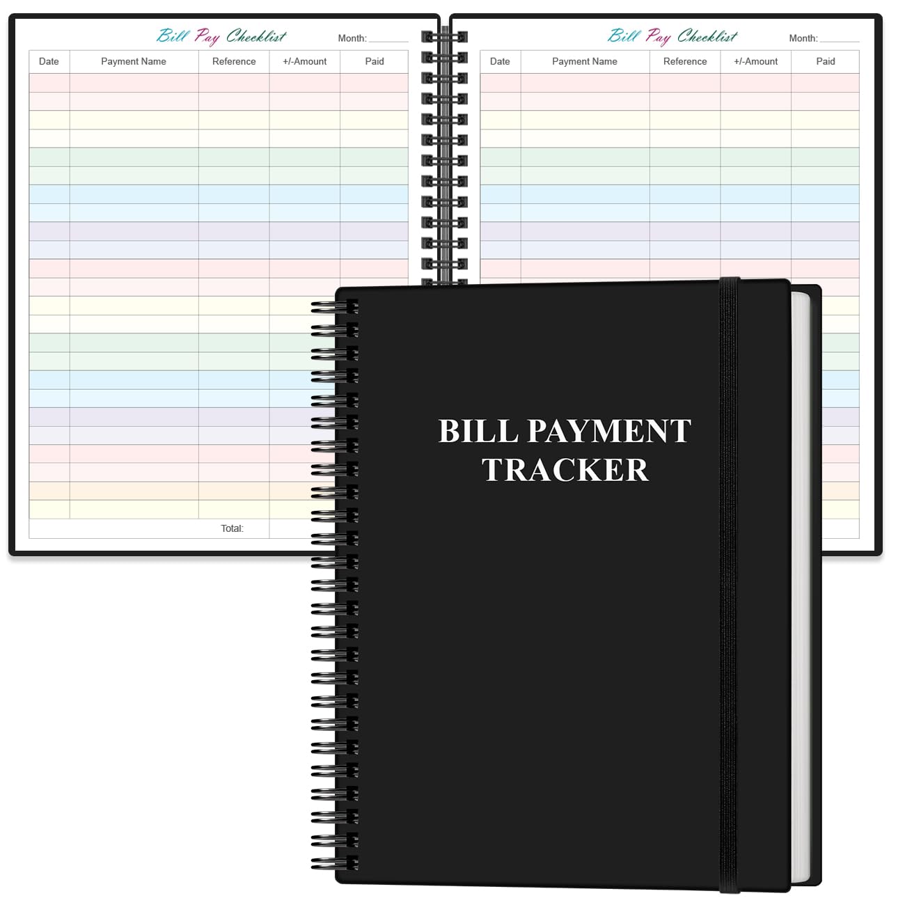 Snapklik.com : Bill Tracker Notebook - Monthly Bill Organizer & Planner ...