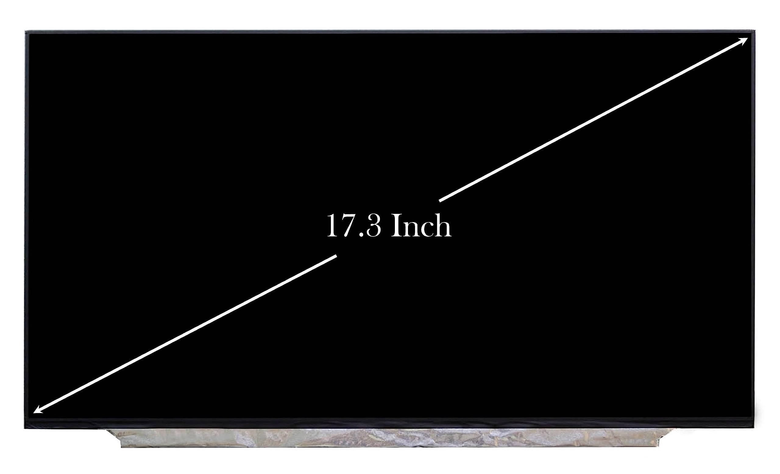 17.3" LAPTOP SCREEN PANEL COMPATIBLE FOR MSI GT75 TITAN 9SF-251AU 9SG-415FR LED LCD FHD DISPLAY MONITOR 40 PINS 1920x1080 144HZ
