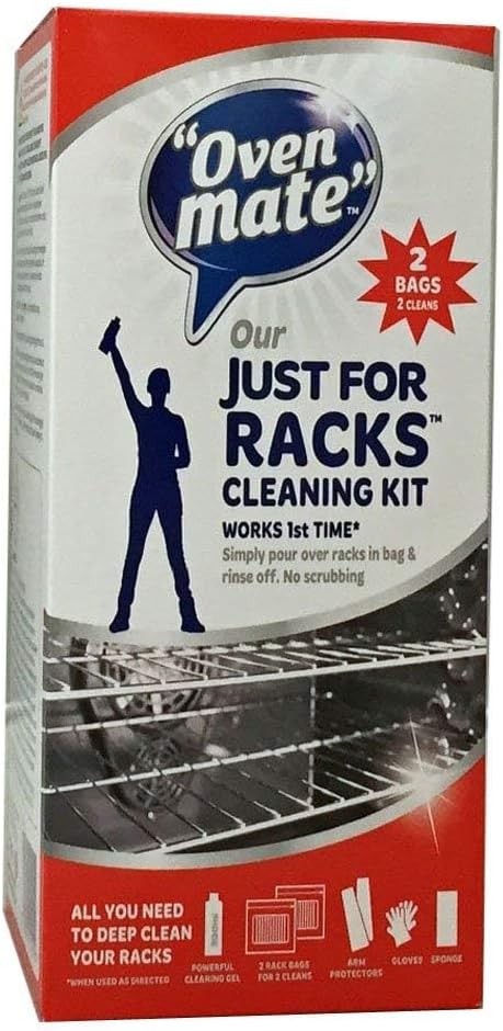 Oven Mate Just for Racks Kit, Clear, 500 ml