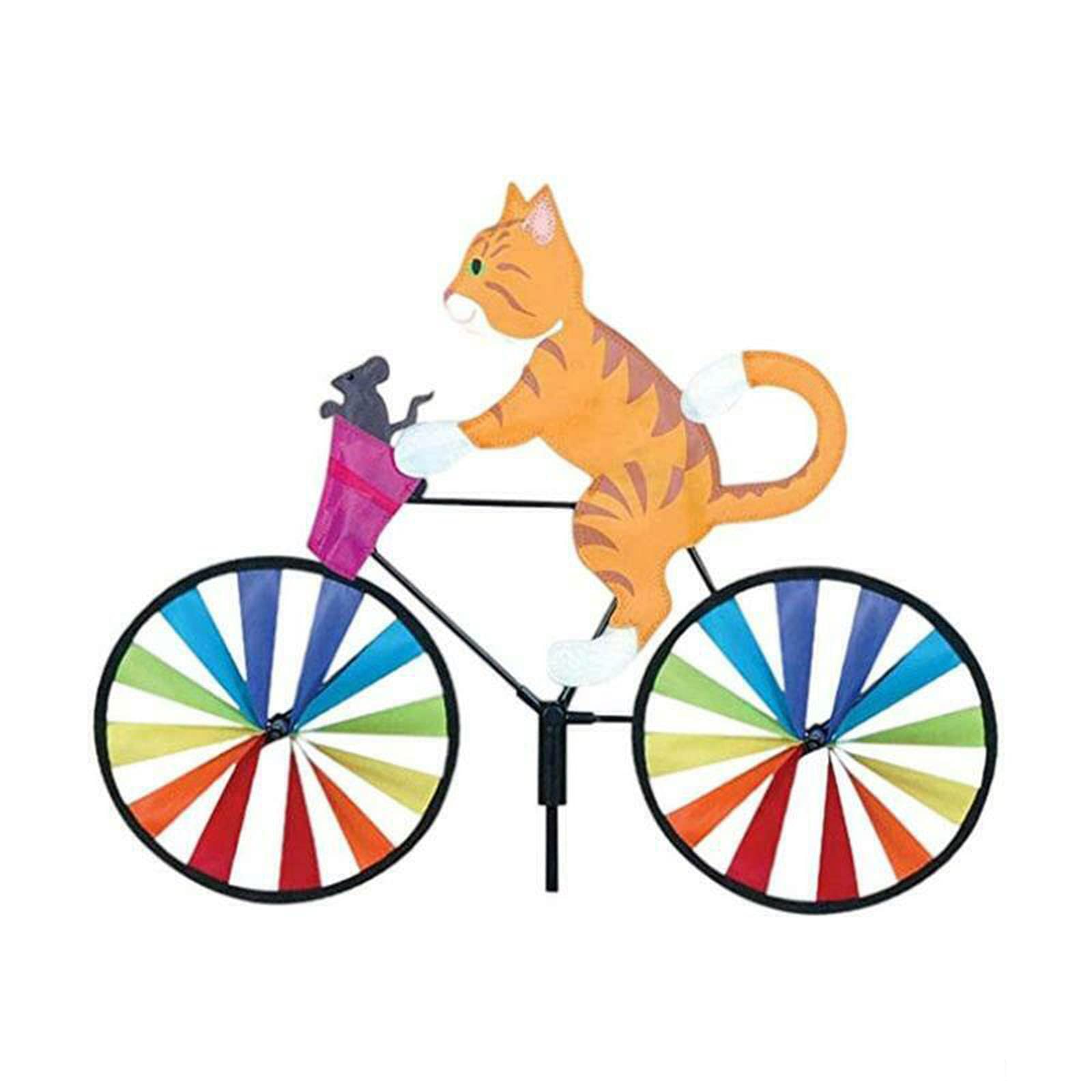 Buy Bike Spinner, 3D Animal on Bike Windmill Wind Spinner Whirligig