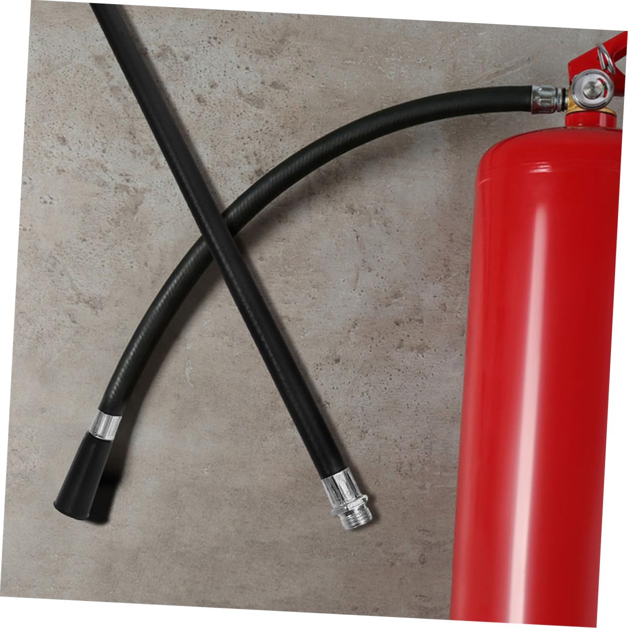 4 Stück Feuerlöscher Schlauch Ersatz Flexibler Gummischlauch Pulverrohr Kompatibel für Trockenlöschgeräte Zuhause und Arbeitsplatz