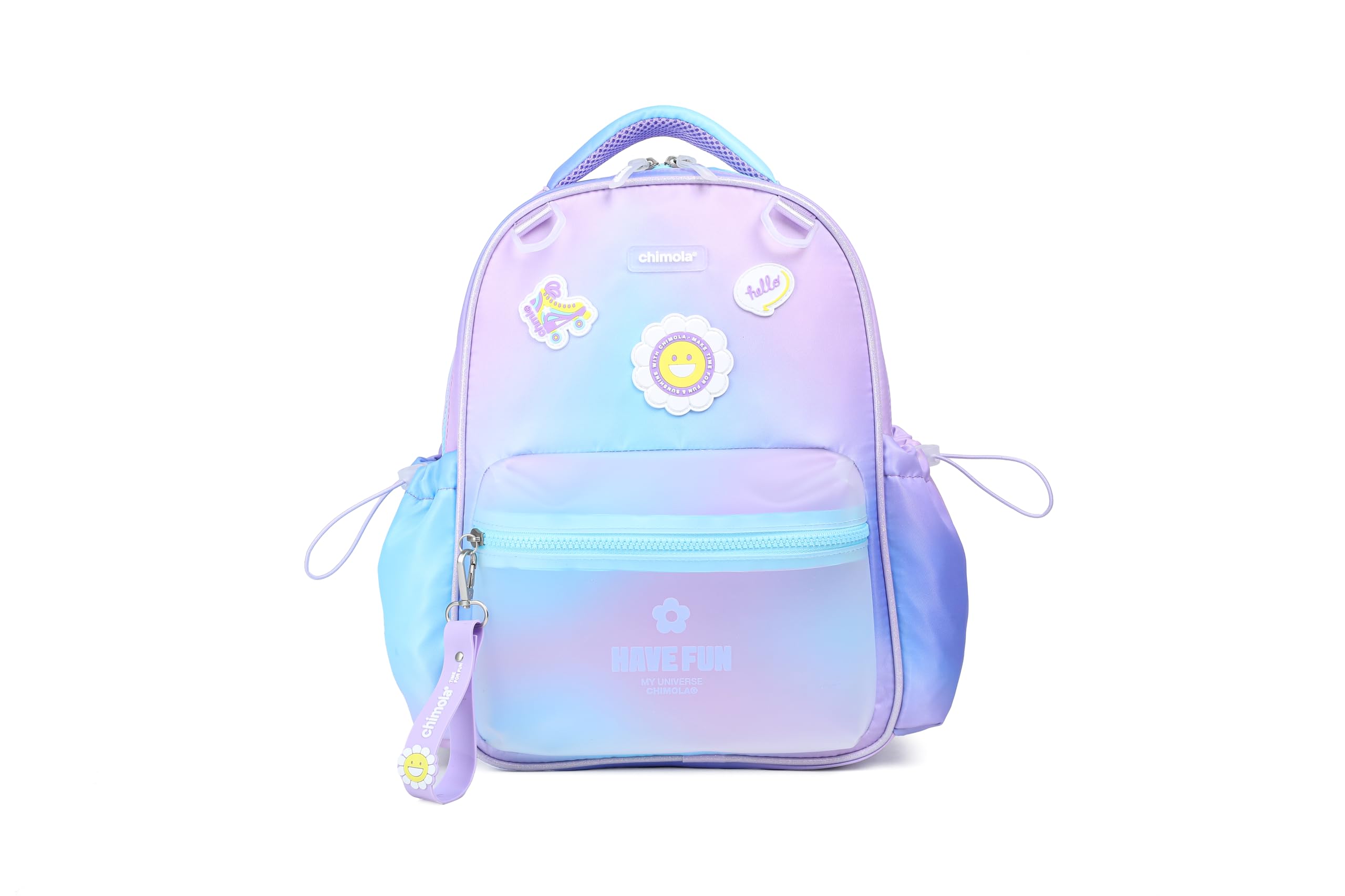 CHIMOLA Unisex Çocuk Sırt Çantası, Mavi, M