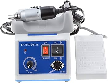 マイクロモーターシステム Eタイプハンドル フットペダル付き 研磨工具セット付属 Amazon | EUSTOMA マイクロモーターシステム Eタイプ ハンドル 回転数