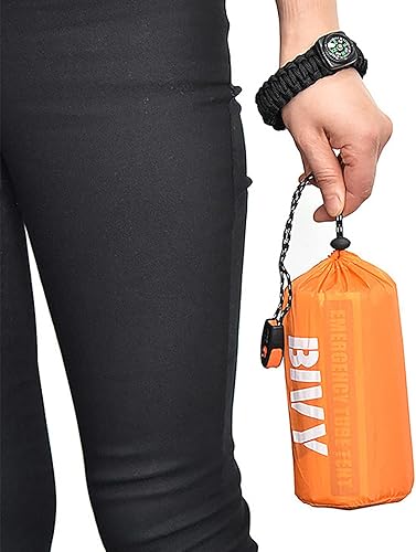 Miniatura 7 de Life Emergency Shelter - Tienda de campaña para 2 personas - Manta de emergenciasaco de dormirimpermeable 4 piezas - Lona de supervivencia