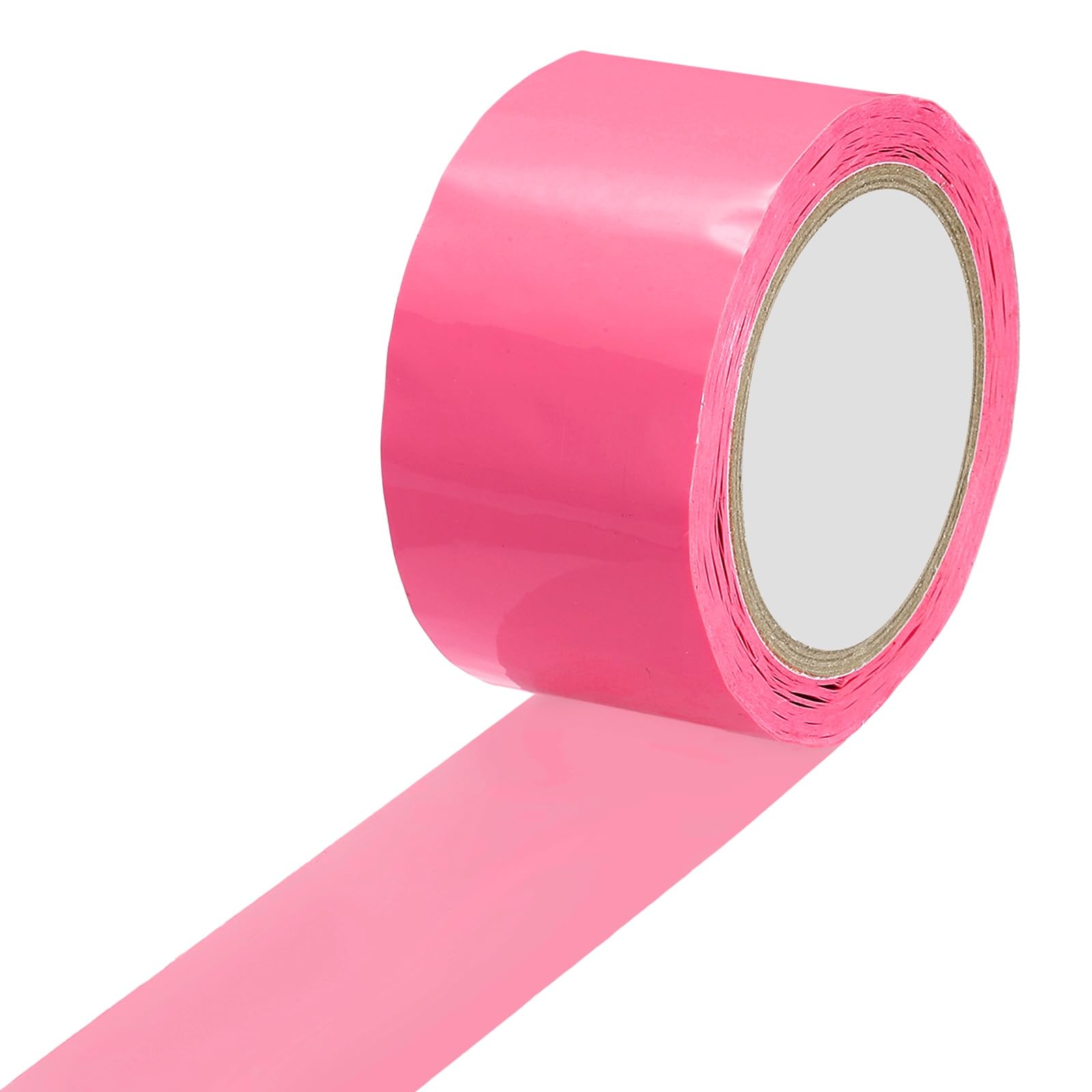PATIKIL Packing Tape 6cm x 80m / 2.36 Inch x 87.5 Yard, Packaging Sealing Parcel Tape for Cartons Mailing Shipping Moving Boxes, Pink